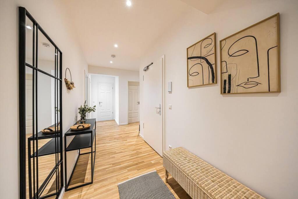 Stylisches Zentrales City-Apartment Mit 2 Balkonen Lipsko Exteriér fotografie