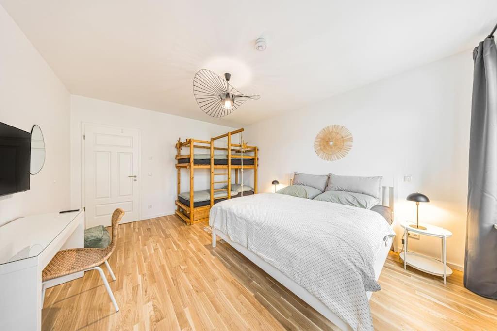Stylisches Zentrales City-Apartment Mit 2 Balkonen Lipsko Exteriér fotografie