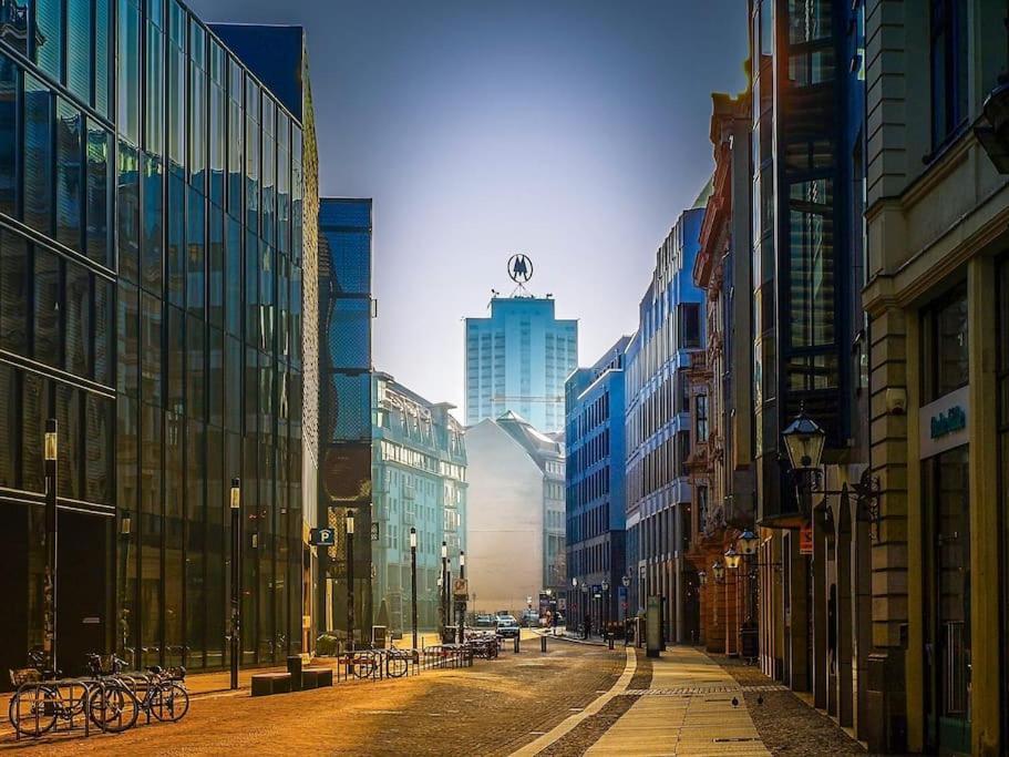 Stylisches Zentrales City-Apartment Mit 2 Balkonen Lipsko Exteriér fotografie